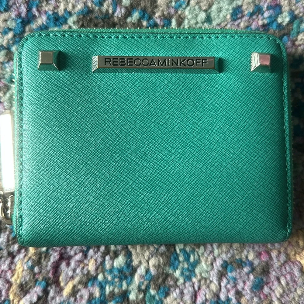 🩵Rebecca Minkoff Teal Wallet🩵 - Picture 2 of 11